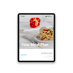 Personalised meal plan